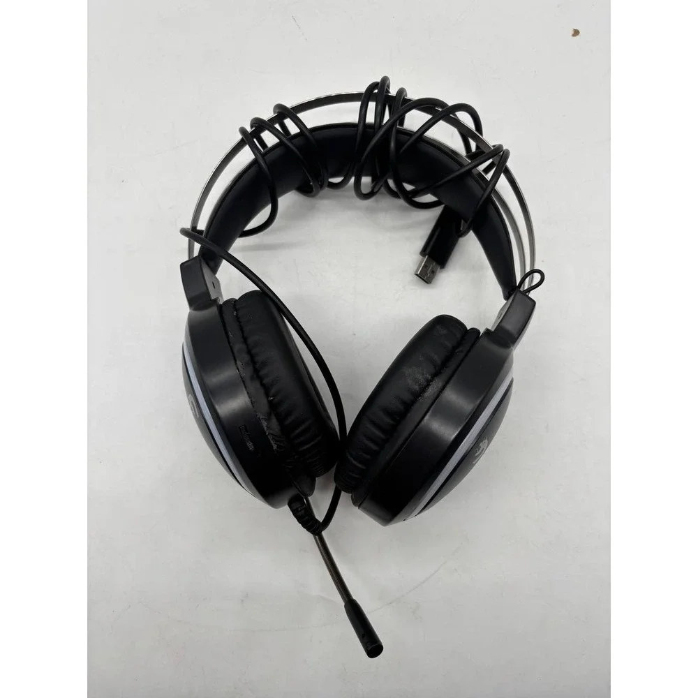 MAMBASNAKE Gaming Headphones with Microphone for Kids 7.1 Channel Surround Sound